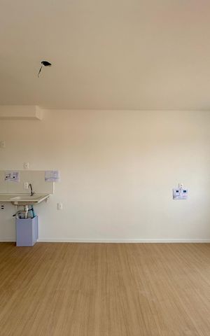 Apartamento à venda com 27m², 1 quarto e sem vaga Apartamento à venda com 27m², 1 quarto e sem vagaSala/Quarto