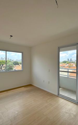 Apartamento à venda com 27m², 1 quarto e sem vaga Apartamento à venda com 27m², 1 quarto e sem vagaSala/Quarto