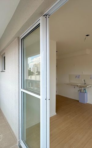Apartamento à venda com 27m², 1 quarto e sem vaga Apartamento à venda com 27m², 1 quarto e sem vagaSacada