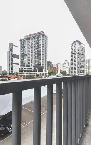 Studio para alugar com 37m², 1 quarto e sem vagaVaranda