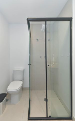 Studio para alugar com 37m², 1 quarto e sem vagaBanheiro
