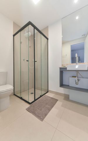 Studio para alugar com 37m², 1 quarto e sem vagaBanheiro