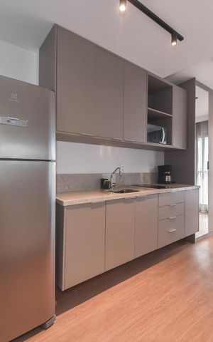 Studio para alugar com 37m², 1 quarto e sem vagaCozinha