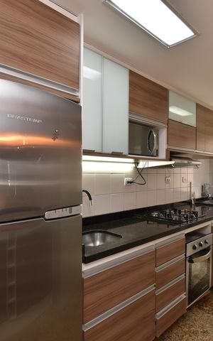 Apartamento para alugar com 89m², 2 quartos e 2 vagasCozinha