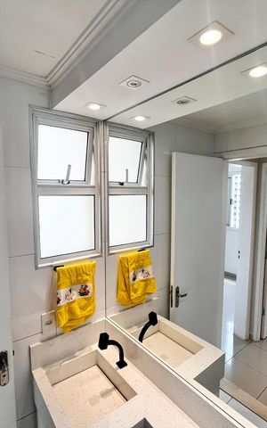 Apartamento para alugar com 50m², 2 quartos e 1 vagaBanheiro Social