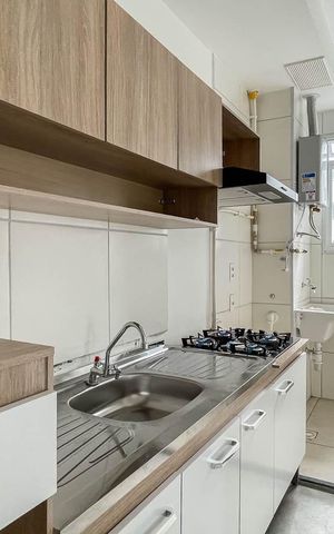 Apartamento à venda com 54m², 2 quartos e 1 vagaCozinha