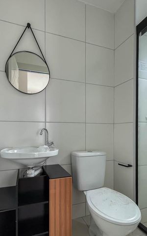Apartamento à venda com 54m², 2 quartos e 1 vagaBanheiro da Suíte