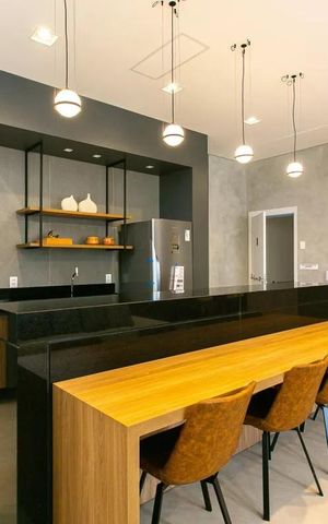 Studio à venda com 26m², 1 quarto e sem vaga