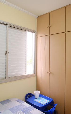 Apartamento à venda com 78m², 4 quartos e 2 vagasQuarto 3