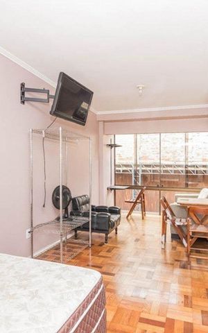 Apartamento para alugar com 42m², 1 quarto e 1 vaga Apartamento para alugar com 42m², 1 quarto e 1 vagaSala/Quarto