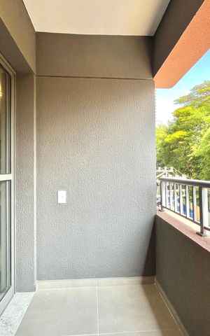 Studio para alugar com 25m², 1 quarto e sem vaga Studio para alugar com 25m², 1 quarto e sem vagaVaranda
