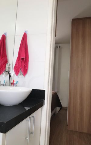 Apartamento à venda com 137m², 3 quartos e 2 vagasBanheiro Quarto 1 suíte