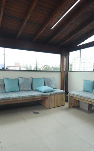 Apartamento à venda com 137m², 3 quartos e 2 vagasCobertura - Espaço Gourmet