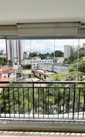 Apartamento para alugar com 45m², 1 quarto e 1 vagaVaranda