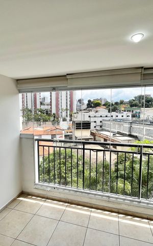 Apartamento para alugar com 45m², 1 quarto e 1 vagaVaranda