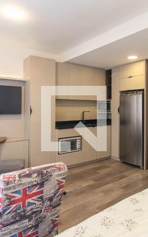 Apartamento à venda com 29m², 1 quarto e 1 vaga