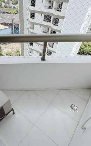 Apartamento para alugar com 48m², 1 quarto e 1 vagaVaranda