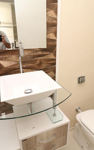 Apartamento para alugar com 288m², 4 quartos e 2 vagasBanheiro da Suíte 2
