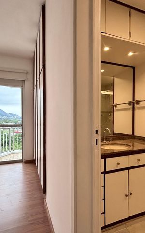 Apartamento para alugar com 115m², 3 quartos e 1 vagaBanheiro da Suíte 1