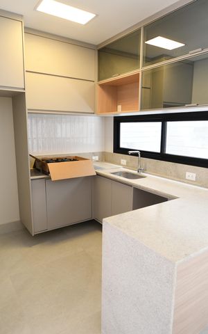 Casa de condomínio à venda com 158m², 3 quartos e 2 vagasCozinha