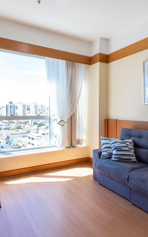 Apartamento para alugar com 35m², 1 quarto e 1 vagaStudio