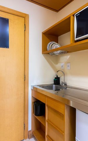 Apartamento para alugar com 35m², 1 quarto e 1 vagaCozinha