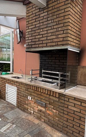 Apartamento à venda com 75m², 3 quartos e 2 vagasChurrasqueira