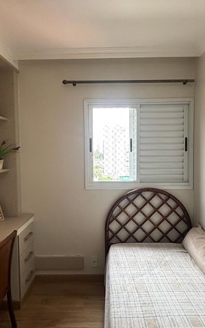 Apartamento à venda com 75m², 3 quartos e 2 vagasQuarto 1