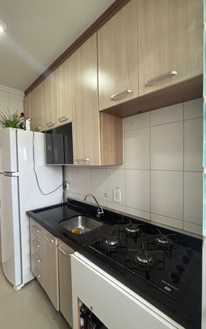Apartamento à venda com 75m², 3 quartos e 2 vagasCozinha