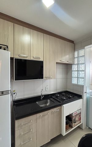 Apartamento à venda com 75m², 3 quartos e 2 vagasCozinha