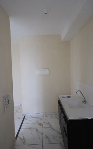 Apartamento para alugar com 39m², 2 quartos e 1 vagaCozinha e Área de Serviço