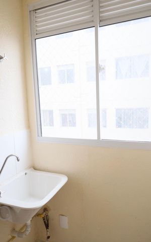 Apartamento para alugar com 39m², 2 quartos e 1 vagaCozinha e Área de Serviço
