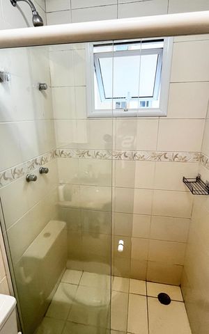 Apartamento à venda com 66m², 2 quartos e 2 vagas Apartamento à venda com 66m², 2 quartos e 2 vagasBanheiro da Suíte