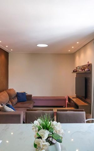 Apartamento à venda com 68m², 2 quartos e 1 vagaSala