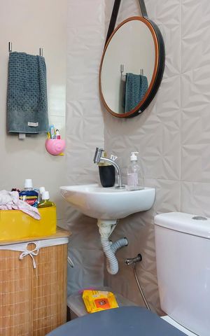 Apartamento à venda com 68m², 2 quartos e 1 vagaBanheiro