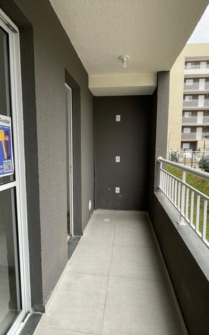 Apartamento para alugar com 60m², 2 quartos e 1 vagaVaranda