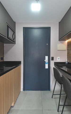 Apartamento à venda com 29m², 1 quarto e 1 vagaCozinha