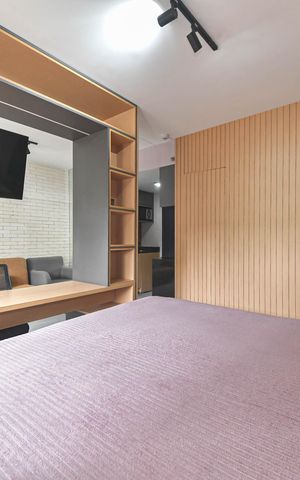Apartamento à venda com 29m², 1 quarto e 1 vagaQuarto