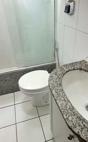 Apartamento à venda com 120m², 4 quartos e 3 vagasBanheiro da Suíte