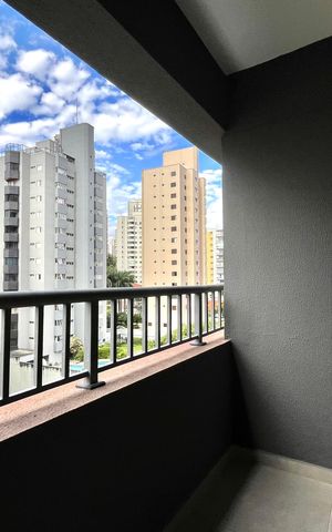 Studio à venda com 24m², 1 quarto e sem vaga Studio à venda com 24m², 1 quarto e sem vagaVaranda