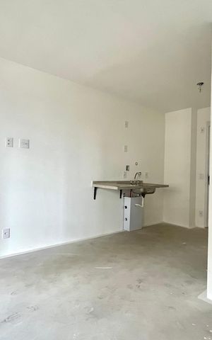 Studio à venda com 24m², 1 quarto e sem vaga Studio à venda com 24m², 1 quarto e sem vagaSala/Quarto
