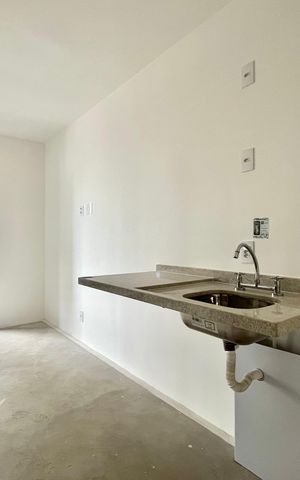 Studio à venda com 24m², 1 quarto e sem vaga Studio à venda com 24m², 1 quarto e sem vagaCozinha