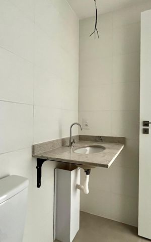 Studio à venda com 24m², 1 quarto e sem vaga Studio à venda com 24m², 1 quarto e sem vagaBanheiro