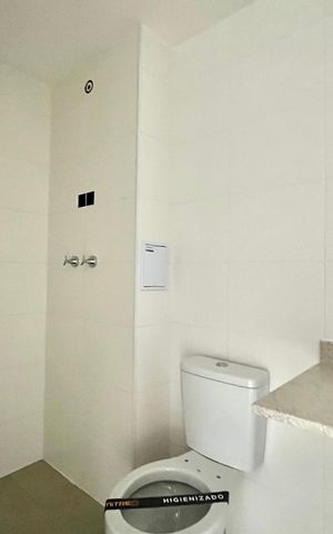 Studio à venda com 24m², 1 quarto e sem vaga Studio à venda com 24m², 1 quarto e sem vagaBanheiro