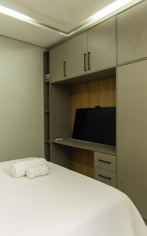Apartamento para alugar com 46m², 1 quarto e sem vaga