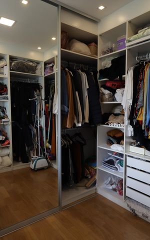 Apartamento à venda com 128m², 3 quartos e 2 vagasCloset da Suíte
