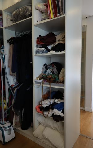 Apartamento à venda com 128m², 3 quartos e 2 vagasCloset da Suíte