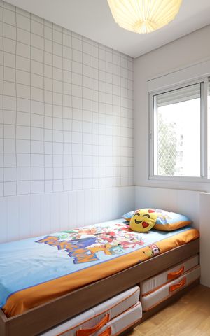 Apartamento à venda com 128m², 3 quartos e 2 vagasQuarto 2