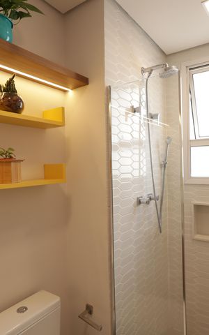 Apartamento à venda com 128m², 3 quartos e 2 vagasBanheiro
