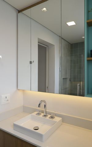 Apartamento à venda com 128m², 3 quartos e 2 vagasBanheiro da Suíte